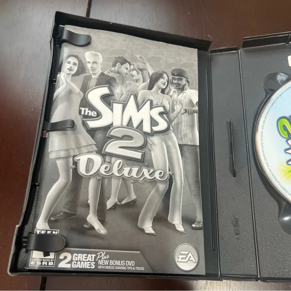 The Sims 2 Deluxe PC Game by EA - Black Case